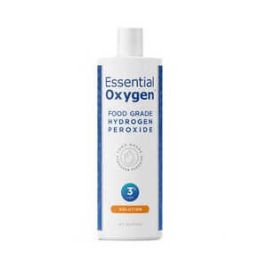 Essential Oxygen Food Grade Hydrogen Peroxide Nat Essential Oxygen 식품 등급 과산화수소 천연 세척제 3% USP 흰색