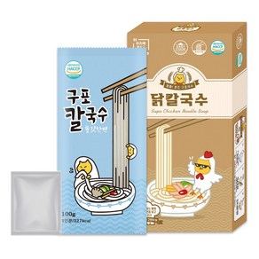 구포국수 심플 닭칼국수 1인분 (선물상자포장/라면처럼 간편), 1개, 108g