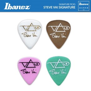 [IBANEZ] 아이바네즈 기타 피크 스티브 바이 시그니처 피크 1.0MM 50개 세트 / IBANEZ STEVE VAI SIGNATURE PICK(50ea) 1.0MM, PINK [IBAC-104] 1.0MM