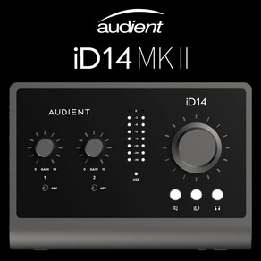 오디언트 iD14 MK2 Audient 루프백 오디오 인터페이스 레코딩 장비_쿠폰발송