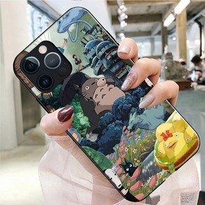지브리 토토로 핸드폰 케이스 삼성 갤럭시 S20 S21 S22 S23 S24 Fe Plus Ulta Lite