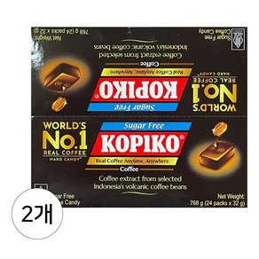 코피코 슈가프리 커피맛 캔디, 32g, 48개