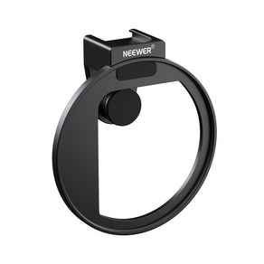 NEEWER LA006 필터 어댑터 마운트 UV ND CPL 링 폰 클립 아이폰 15 14 13 프로 맥스 삼성 S23 S22 용 67mm, [01] Black, 01 Black, 1개