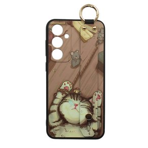 신서엔코 갤럭시S23FE케이스 갤럭시 S23FE 케이스 Galaxy Phone Case SCS-1540 애니 핸드 스트랩 휴대폰 케이스