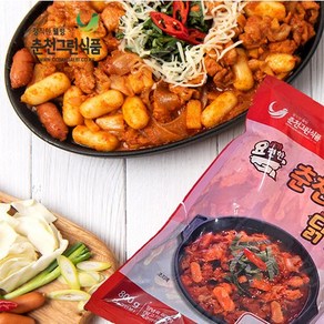 [마켓*리 국물닭갈비]춘천강명희 요편한국물닭갈비, 1kg, 2세트