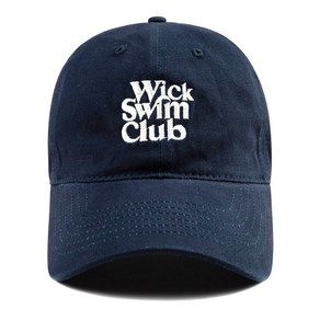 윅 야구모자 SWIMCLUB 워싱 볼캡 네이비