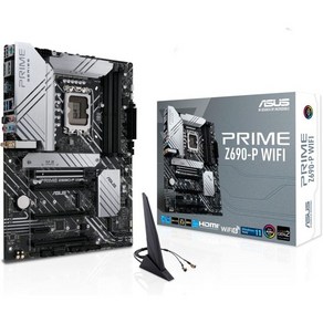 ASUS Pime Z690P WiFi LGA1700Intel 12th Gen ATX Motheboad PCIe 5.0DDR5141 Powe Stages3X M.2WiFi, 1개