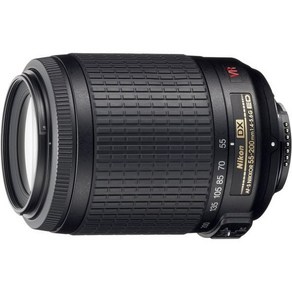 Nikon DSLR 줌렌즈 카메라 교체 니콘 AF S DX NikKOR 55 200mm f 4 5.6G ED VR II 렌즈 화이트 박스 신규 Q1394085, Black