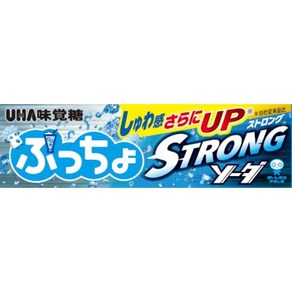 UHA미각당 푸쵸 스트롱 소다 스틱 10개세트 일본 발매, 10개, 50g