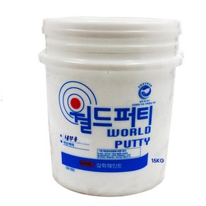 삼화페인트 내부용 핸디코트 월드퍼티 15kg 백색, 1개