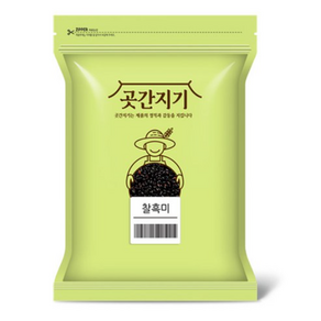 곳간지기 찰흑미, 4kg, 1개