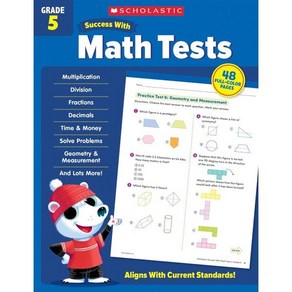 Scholastic Success with Math Tests Gade 5, ScholasticInc