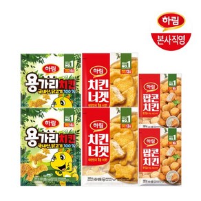 용가리치킨300gX2봉+치킨너겟300gX2봉+팝콘치킨180gX2봉