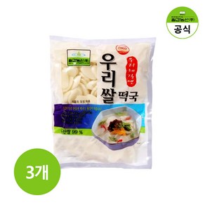 칠갑농산 우리쌀떡국 2kg, 3개