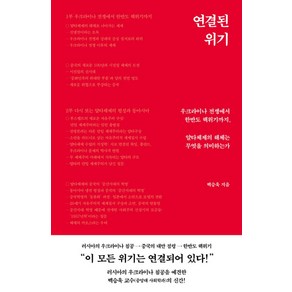 연결된 위기 : 우크라이나 전쟁에서 한반도 핵위기까지 얄타체제의 해체는 무엇을 의미하는가, 백승욱 저, 생각의힘