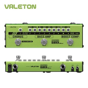 Valeton Dapper Bass Mini / 4-in 1 베이스 이펙트 스트립 (MES-2)