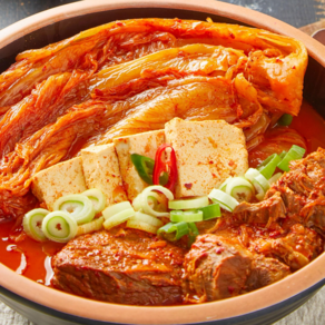 두배마니 묵은지 돼지고기 김치찜 1kg 국내산 묵은지찜 밀키트 캠핑음식, 1개