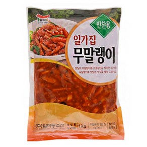 일가집 무말랭이, 1kg, 6개