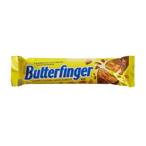 버터핑거 초콜릿바 BUTTERFINGER® Full Size Chocolate Ba 1.9 oz. - 36/Box, 1개, 1g