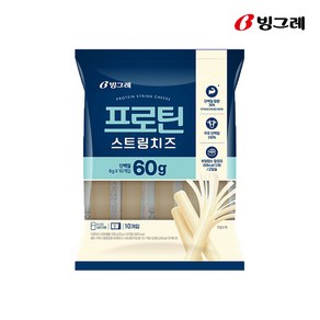 빙그레 프로틴 스트링치즈 20g, 스트링치즈 200g (20g 10개입), 4팩, 4개, 200g