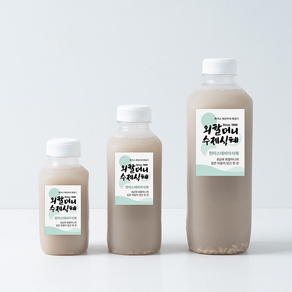 [외할머니수제식혜] 당뇨환자도 안심 현미스테비아식혜 무설탕 제로슈가, 6개, 500ml