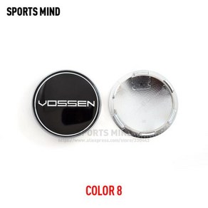 4개/몫 68MM VOSSEN 자동차 휠 센터 허브 캡 Refitted 엠 블 럼 로고 방진 커버