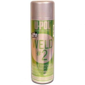 U-Pol제품 0768 아연/구리 WELD#2 용접 관통 프라이머 - 450ml, 1개