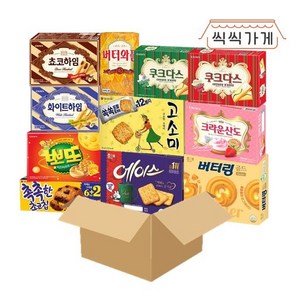 [씩씩가게] 하나씩 먹기좋은 대용량 간식 11종 / 쵸코하임 화이트하임 뽀또 촉촉한초코칩 버터와플 쿠크다스화이트 쿠크다스커피 고소미 에이스 크라운산도 버터링, 1개