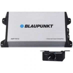 Blaupunkt AMP1901D 범용 차량용 스피커 증폭기 클래스 D 1채널 2000와트 최대 전력