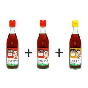 (이재호기름집)맛있는 참기름350ml 들기름세트 350ml, 350ml, 3개, 350ml