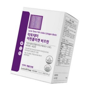 어린콜라겐 비오틴 3g x 30포 저분자콜라겐펩타이드 비타민C 비오틴, 90g, 1개