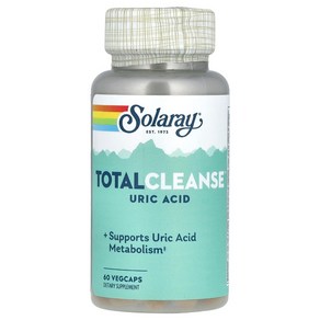 쏠라레이 Total Cleanse 요산 베지 캡슐 60정, 1개