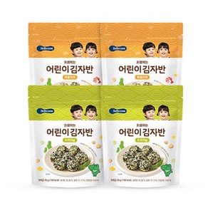 베베쿡 처음먹는 어린이 김자반 4p /선택, 김자반 4개(해물야채2+오리지널2), 25g, 1개