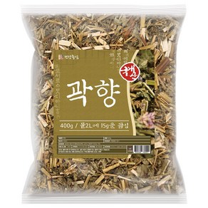 건강중심 국산 곽향 400g 말린 방아잎, 2개