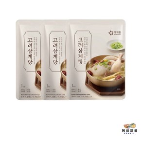 아워홈 고려삼계탕, 800g, 3개