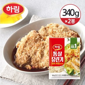 통살 유린기 340g 2봉, 2개