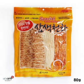 마른안주류 [더해찬] 지앤비 삼색천하80g, 70g, 1개