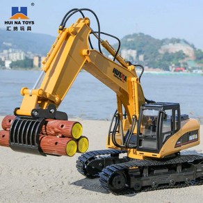 Huina 570 RC 집게차 공사 중장비 차량 1/14 16채널, Huina 570 + 배터리 1세트, 1개