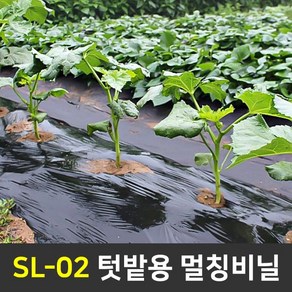 세원비닐 텃밭용 멀칭비닐 10m 20m 소량판매 마늘 양파 고추비닐, 흑색, 1개