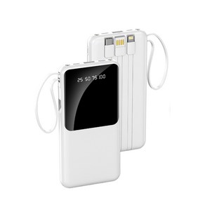 엑스트라 볼트-S11 LED 보조배터리10000mAh(C타입8핀5핀USB), 블랙, 1개