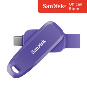 샌디스크 USB 메모리 Phone Dive C타입 OTG 3.2 Gen1 메모리 SDDDC6 퍼플 컬러, 1개, 512GB