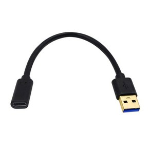 데이터 케이블 충전 소형 케이블 USB3.0 to Type C 유형 C 장치에 대한 C 형, 20cm, 1개