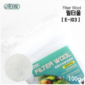 이스타 필터울 여과솜 100g (E-103), 1개