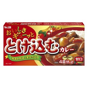 토로케루 맛을 꾹꾹 녹여넣은 카레 달콤한맛 2개입, 1개, 140g