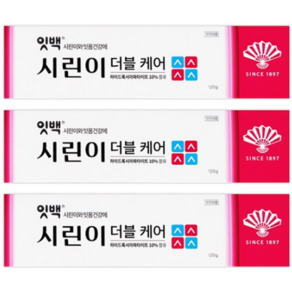 동화약품 잇백 시린이 듀얼케어 치약 120g x3개 잇치치약 잇몸케어, 3개