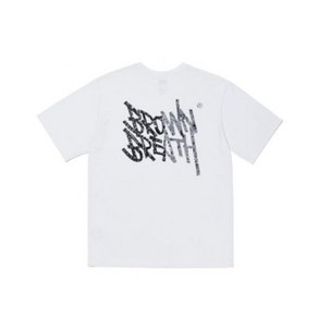 국내매장상품 BROWNBREATH 브라운브레스 반팔티 PAISLEY TAG TEE - WHITE 321709