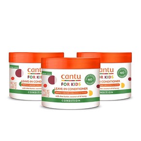 Cantu Cae 리브인 컨디셔너 시어 버터 포함 283.5g10온스 3팩 포장은 다 수 있음, 10 Ounce (Pack of 3)_아동용 리브인 컨