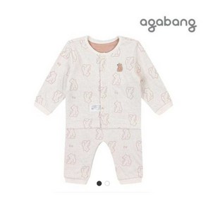 [아가방 내의] 더블곰 오픈내의 돌 봄 신생아 실내복 선물 하기