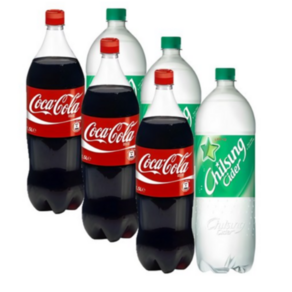 코카콜라 1.25L 3개입 + 칠성사이다 1.25L3개입, 1세트, 1250ml