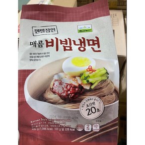 칠갑농산 매콤 비빔냉면, 1개, 480g